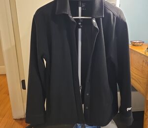 Fabletics Classic Black Shirt Jacket